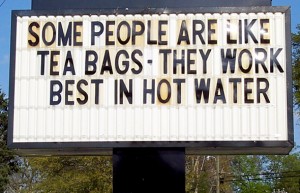 bad Church Signs hot water