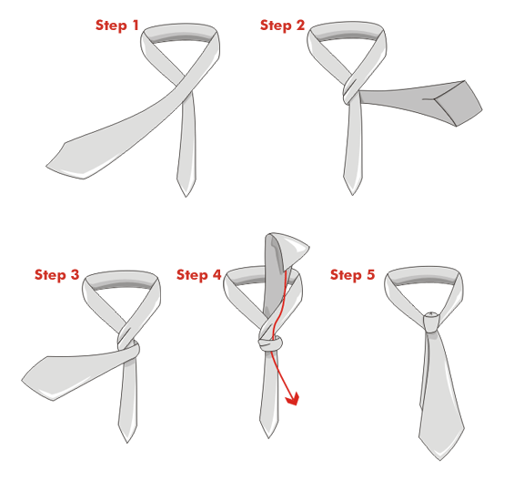 Four in hand knot fashion friday hot to tie a skinny tie