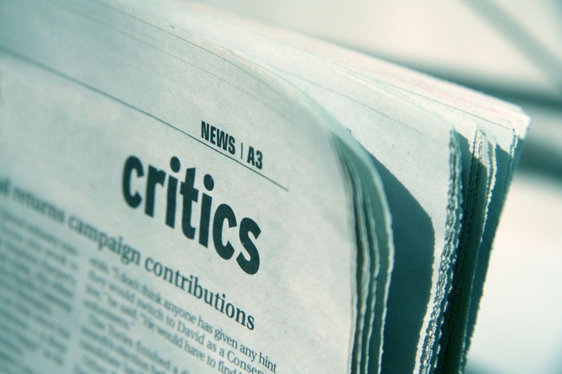 The Danger of Being a Critic